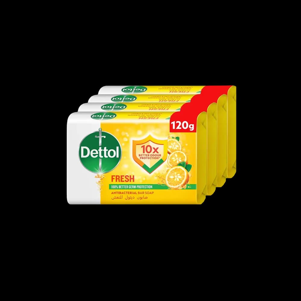 Dettol Fresh Soap 4 x, 120g