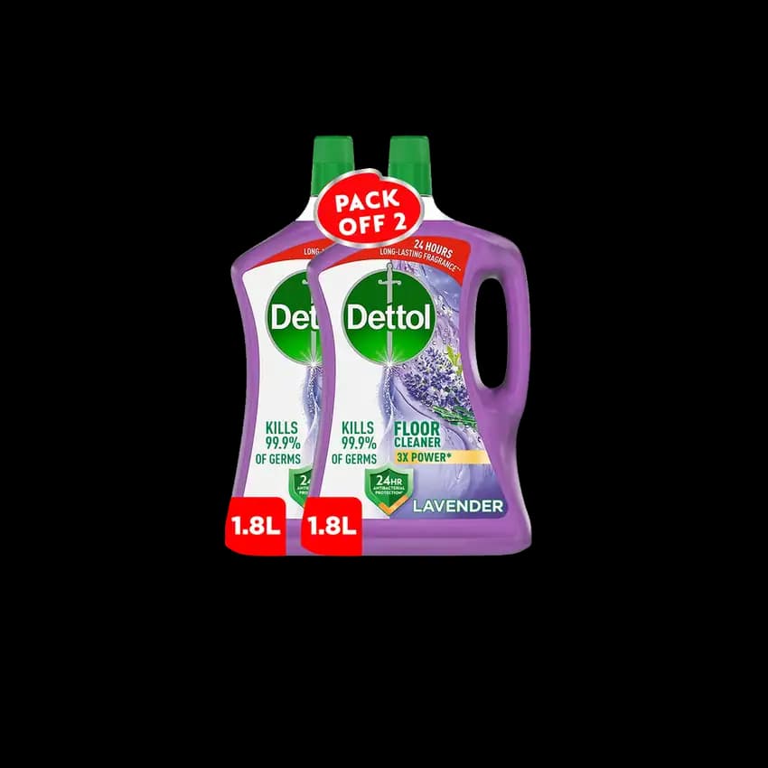Dettol BH Multi Purpose Cleaning Lavender 2 x, 1.8L