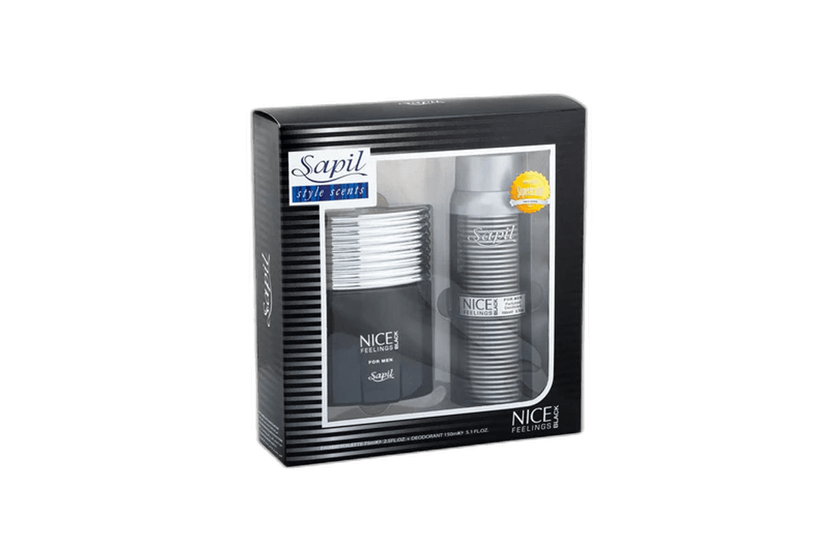 Sapil Nice Feeling Blk Edt + Deodorant 150 ml