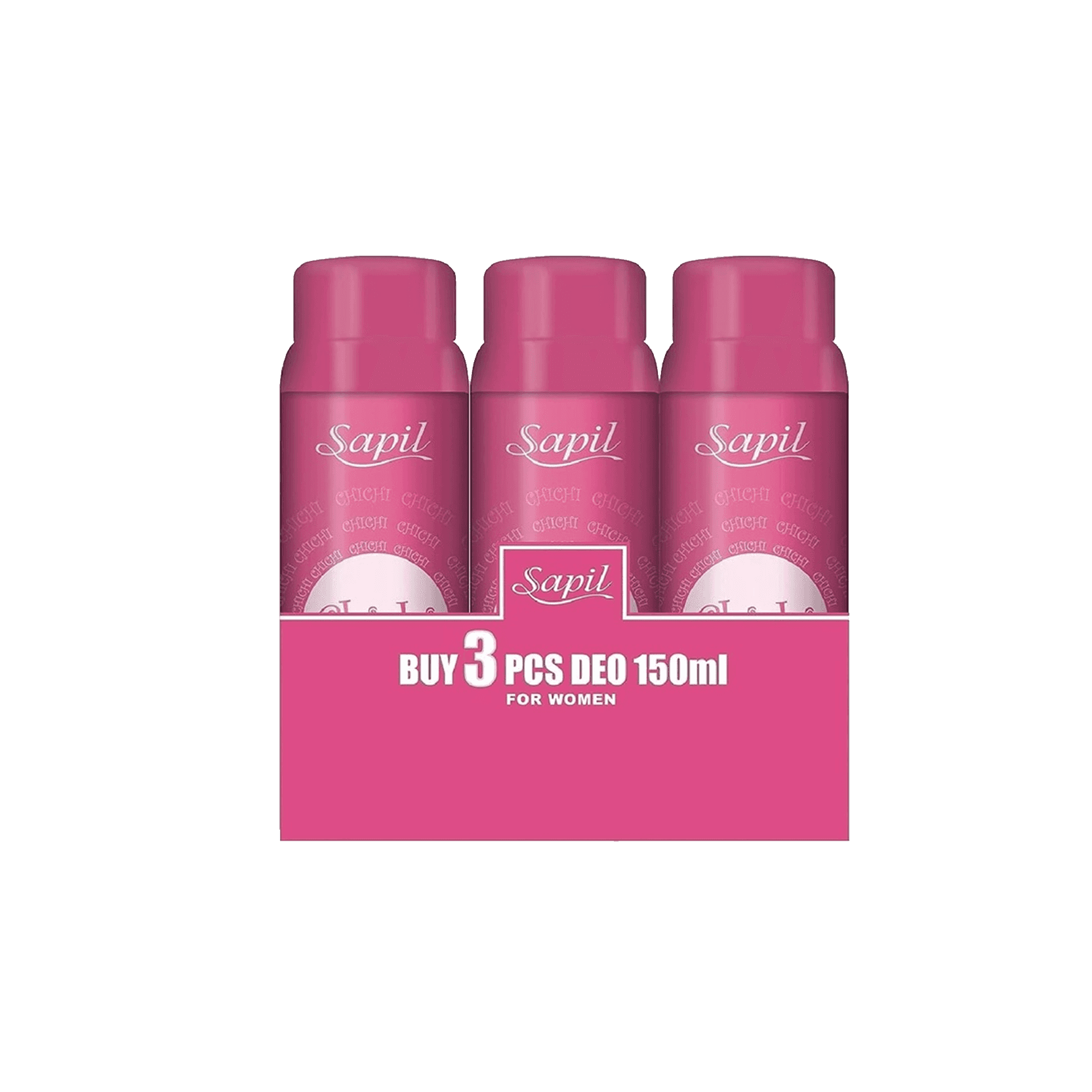 Sapil Assorted Deodorant (W) 3 x 150 ml