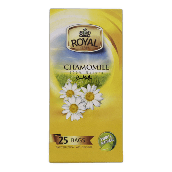 Royal Camomile with Tea 25 Pack Bags