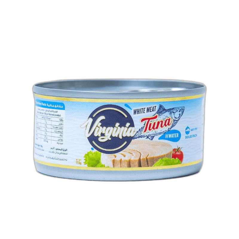 Virginia White Meat Tuna Solid in Water 3 x 170 g