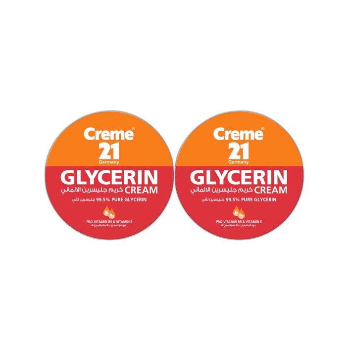 Cream 21 Glycerin 2 x 125 ml Vitamin B5 and E