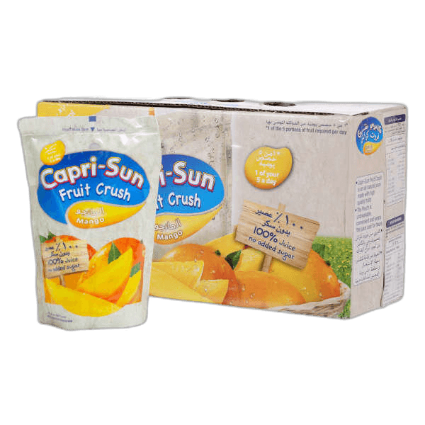 Capri-Sun 100% Mango Crush, 200ml x10