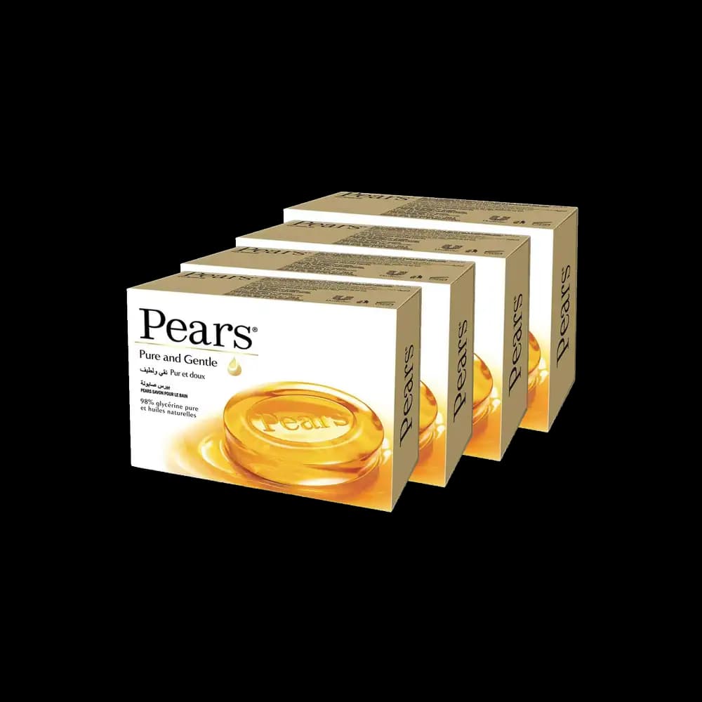 Pears Pure and Gentle 4 x, 125g