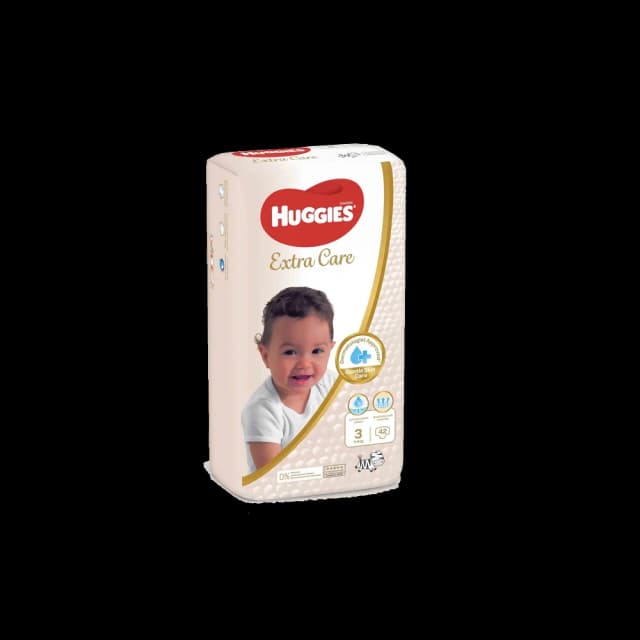 Huggies Extra Care Twn Baby Diapers T4 Size 3 2 x 42 pcs