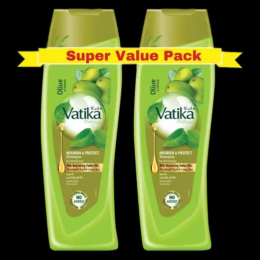 Dabur Vatika Nourish Protect Shampoo 2 x 400ml
