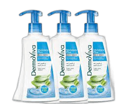 Dermoviva Hand Wash 200 ml Moisture Plus 3 Pack
