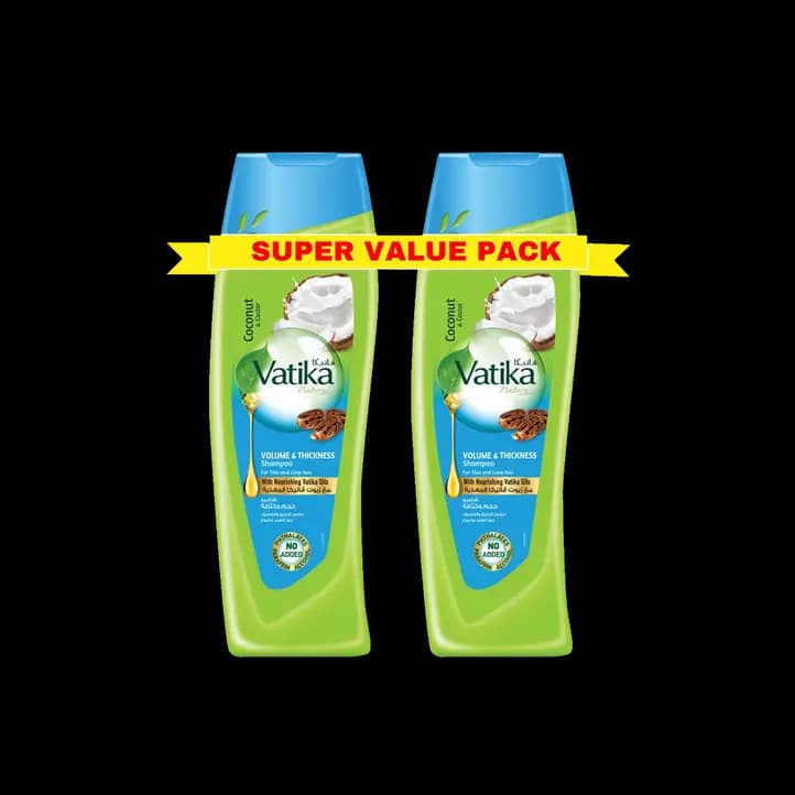 Dabur Vatika Volume and Thickness Shampoo 2 x, 400ml