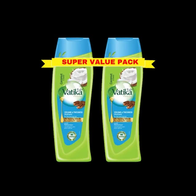 Dabur Vatika Volume and Thickness Shampoo 2 x, 400ml