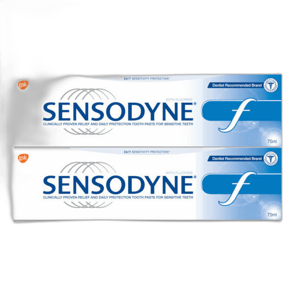 Sensodyne Tooth Paste Fluride 2 x 75 ml