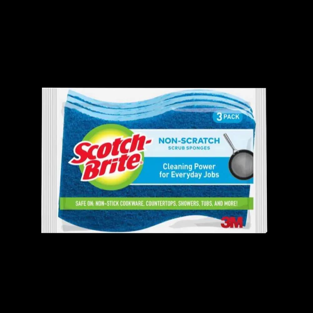 Scotch Brite Non-Scratch Non-Scratch 3 Pack Pieces