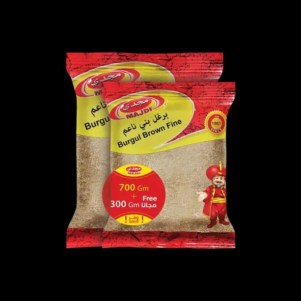 Majdi Burgul Brown Fine 700 g + 300 g Free