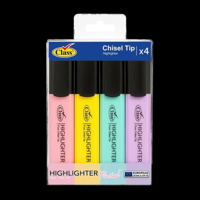 Class Highligter Color Pastel Highlighters