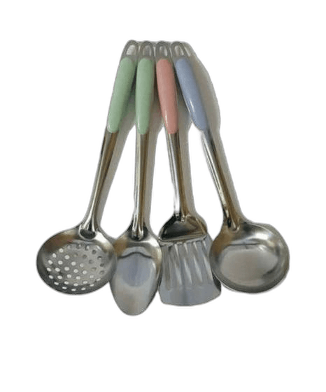 Steel Spoon 4 pcs Assorted