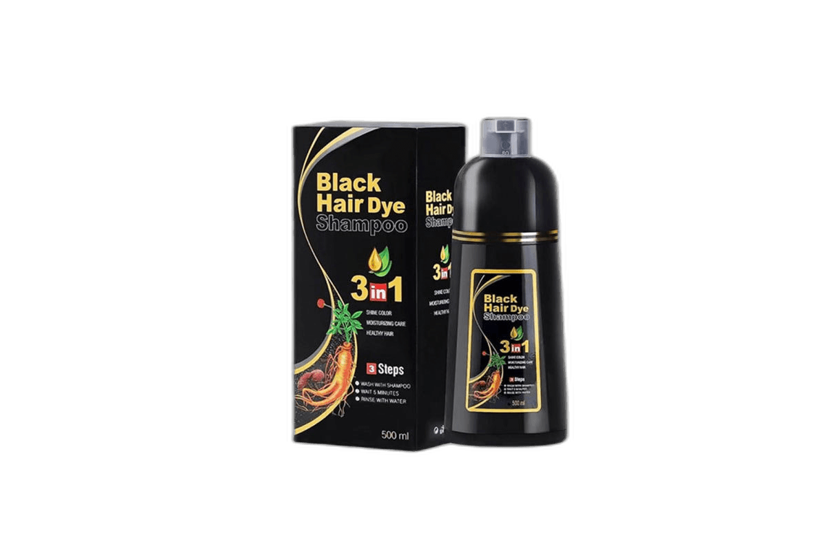 Meidu Black Hair Dye Shampoo 500 ml