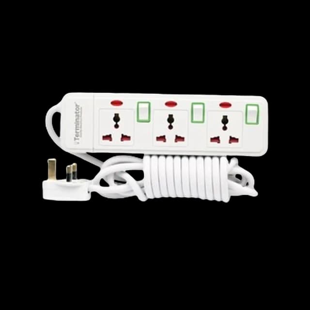 Perfect Extension Socket 3 Way 5 m