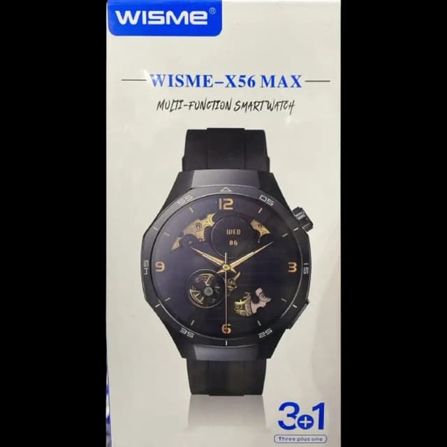 Wisme X56 Max Smart Watch with 3 Straps