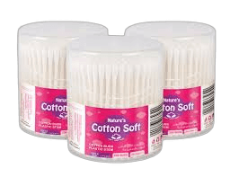 Cotton Soft-Cotton Buds 3 Pack* 200s