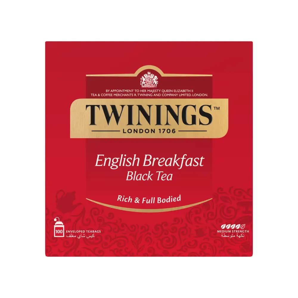 Twinings English Breakfast Tea Bag 100 Pcs