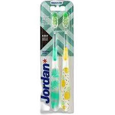 Jordan Individual Clean Toothbrush Medium 2 pcs
