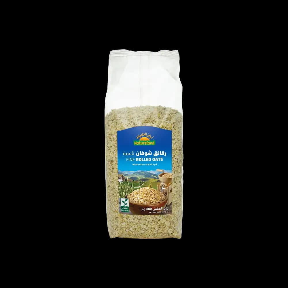 Natureland Fine Rolled Oats, 500g
