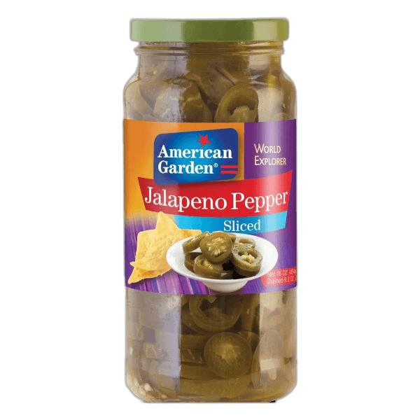 American Garden Sliced Jalapeno 453 g