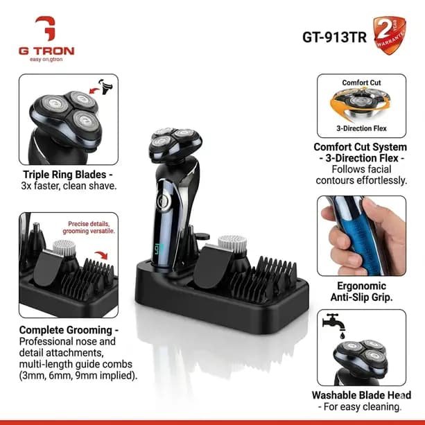 Gtron Wet & Dry Waterproof Grooming Kit