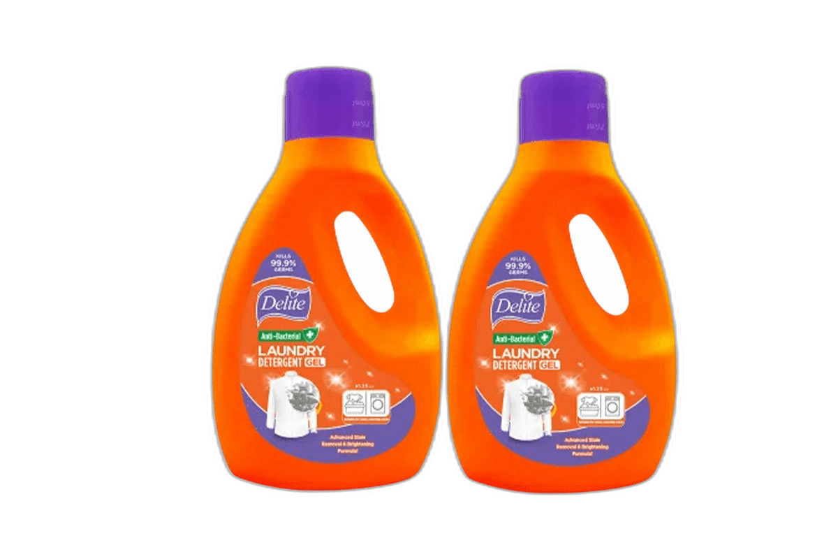 Delite Laundry Detergent Gel 2 x 1.25 L