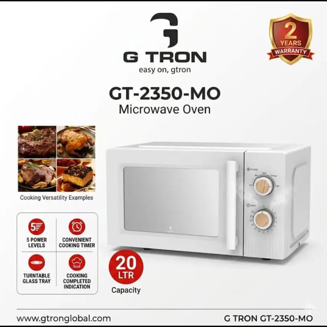 Gtron Microwave Oven 20L - GT-2350-MO