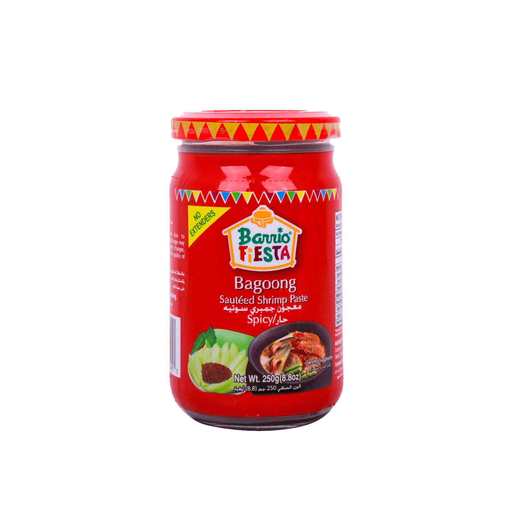 Barrio Fiesta Bagoong Spicy 250 g