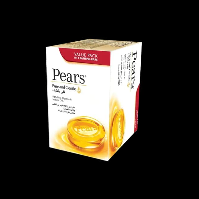 Pears Moisturizing Bath Soap 4 x 125g