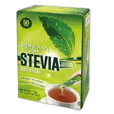 Tropicana Slim Steva Sweetner 50 Pack Diet Sticks