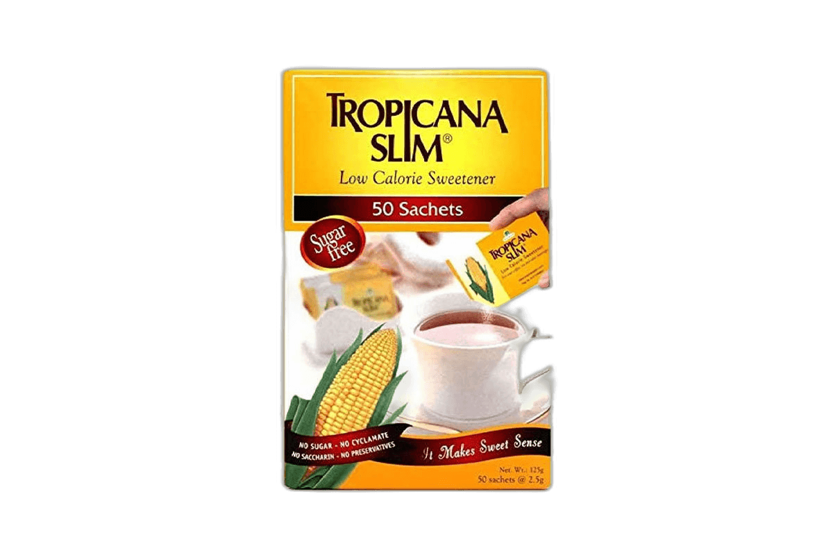 Tropicana Slim Zero Calorie Sweetner 50 Pack Sachets