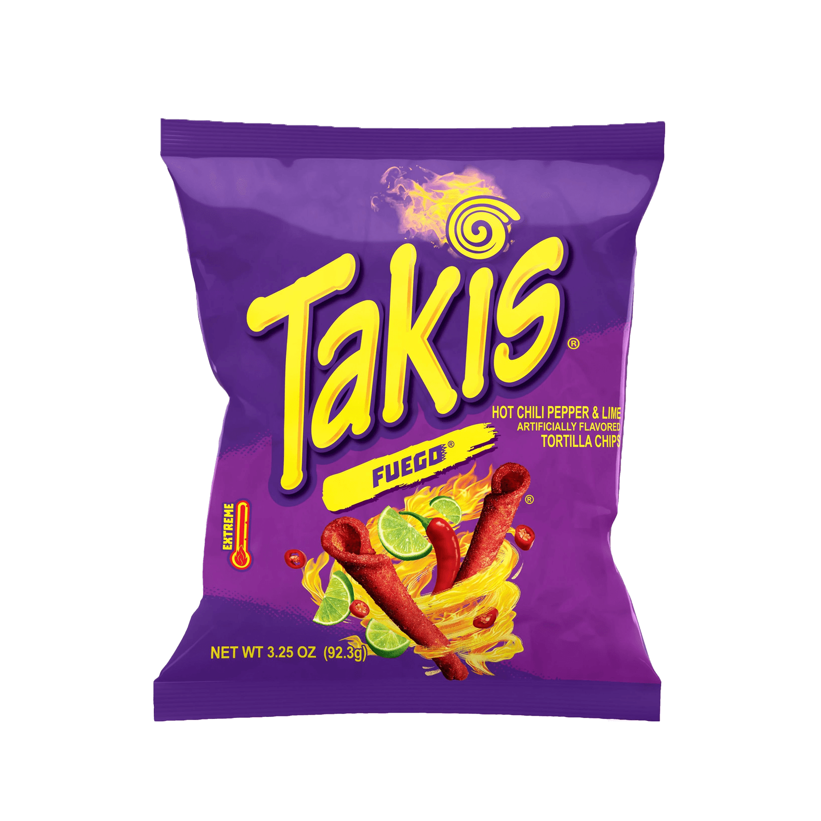 Barcel Hot C/P and Takis Fuego Tortilla Chips 35 g