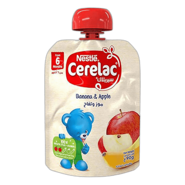 Nestle Cerelac Banana Apple 90 g (Who)
