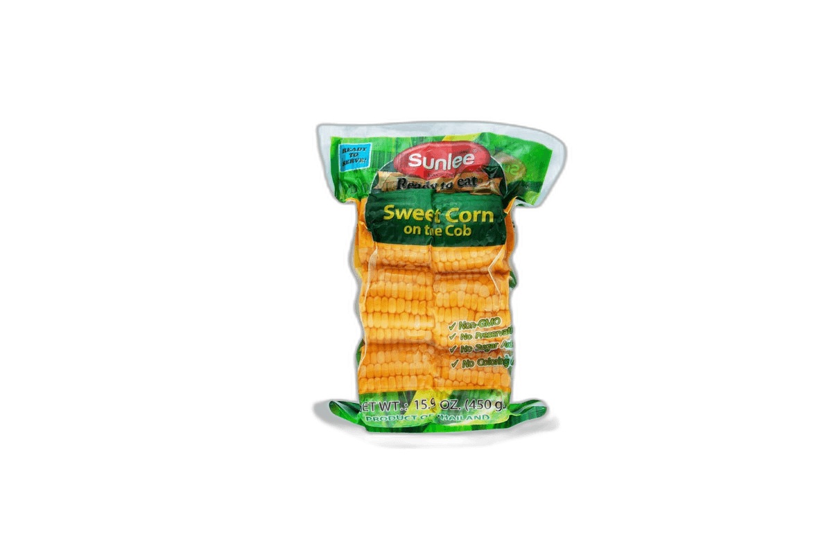 Sunlee Sweet Corn Cut in Plastic Bag, 450g