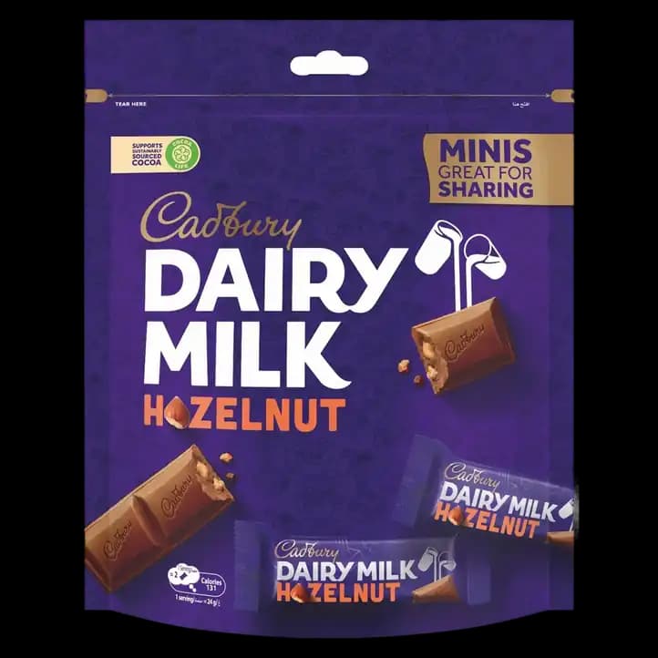 Cadbury Dairy Milk Hazelnut Minis Chocolate 156g