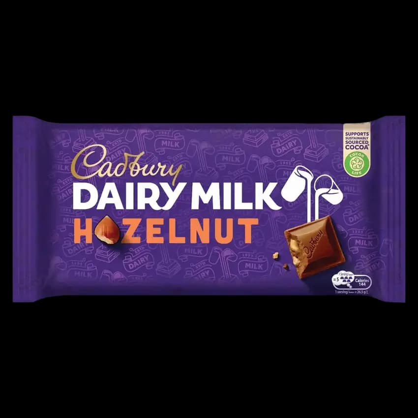 Cadbury Dairy Milk Hazelnut Chocolate Bar 212g