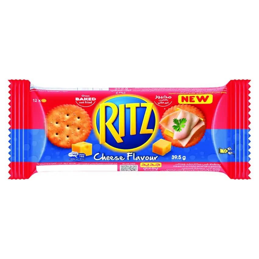 Ritz Crackers Cheese, 39.5g