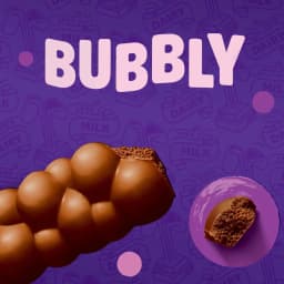Cadbury Dairy Milk Bubbly, 87g - image 1