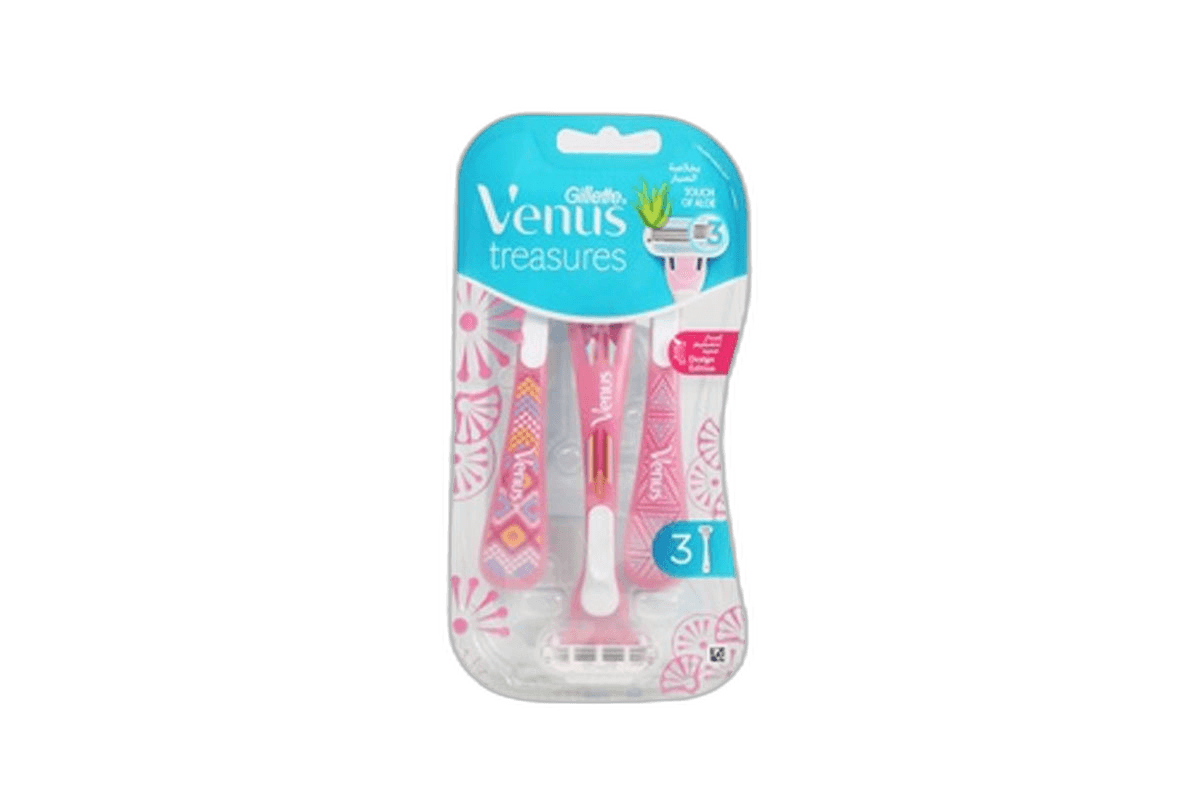 Gillette 525 Venus Treasure Pink Dispo 3ct