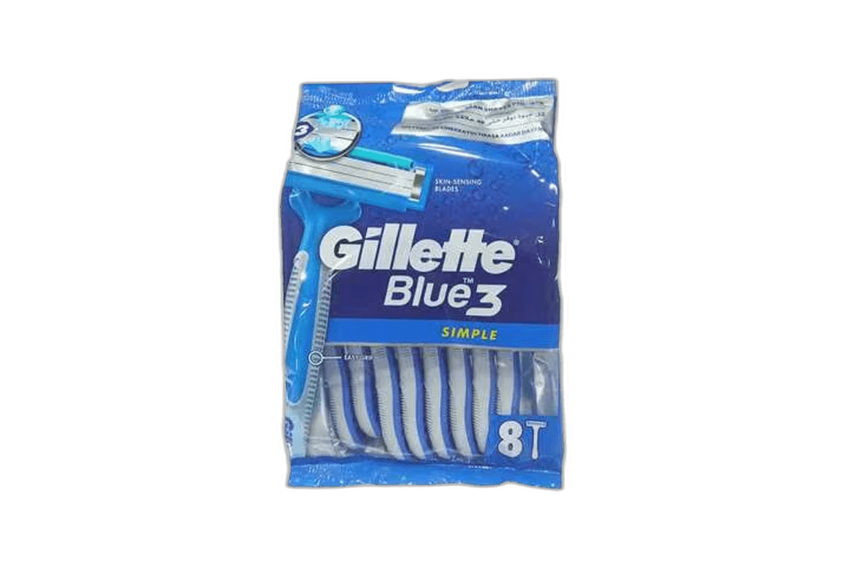 Gillette Blue3 Simple Disposables 8 Pack