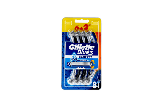 Gillette Blue 3 Normal 8 Pack