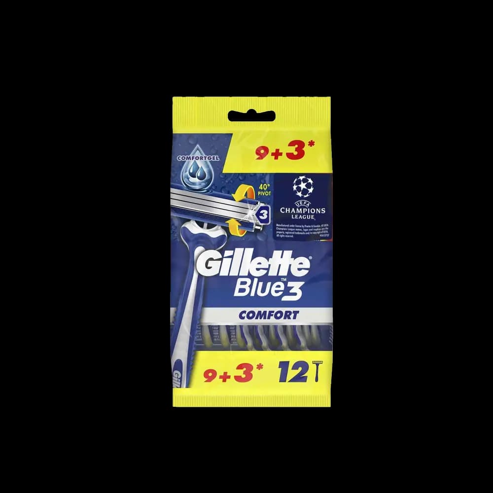 Gillette Blue 3 Comfort Razor 12s (30267)
