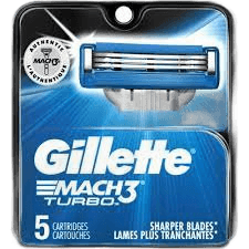 Gillette 557 Mach3 Plus 5ct Mea