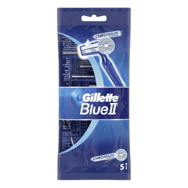 Gillette Blue II Disposible Razor 5 Pack