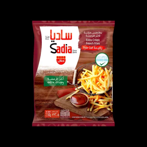 Sadia Extra Crispy 9M French Fries, 2.5kg