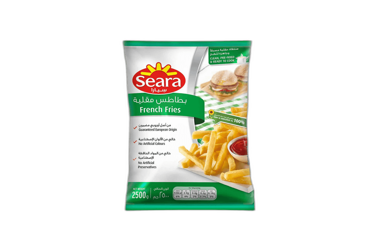Seara French Fries 9mm 2500 g