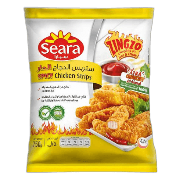 Seara Spicy Chicken Strips, 750g